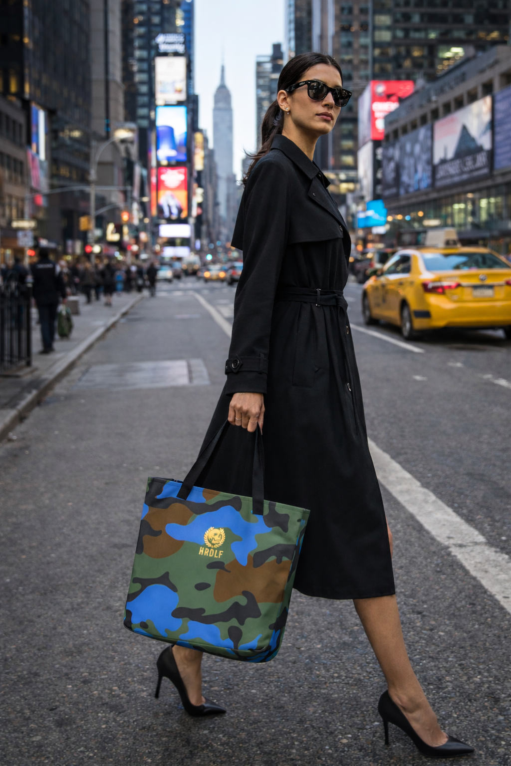 HRDLF camo tote - Hardlife Apparel Company streetwear accessories