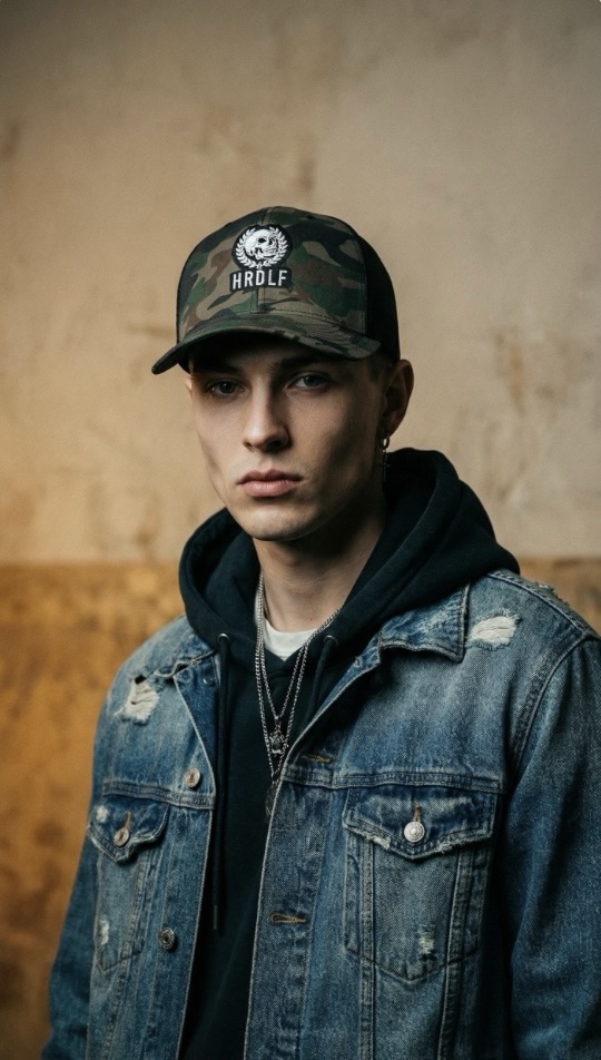 HRDLF camo cap - Hardlife Apparel Company streetwear